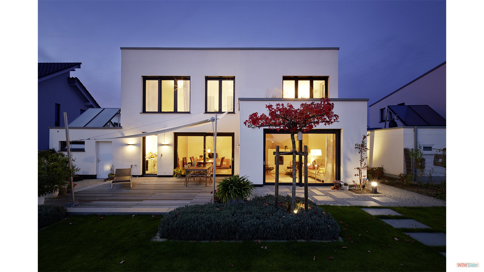 Außenansicht Gartenseite 3 Merowinger Weg