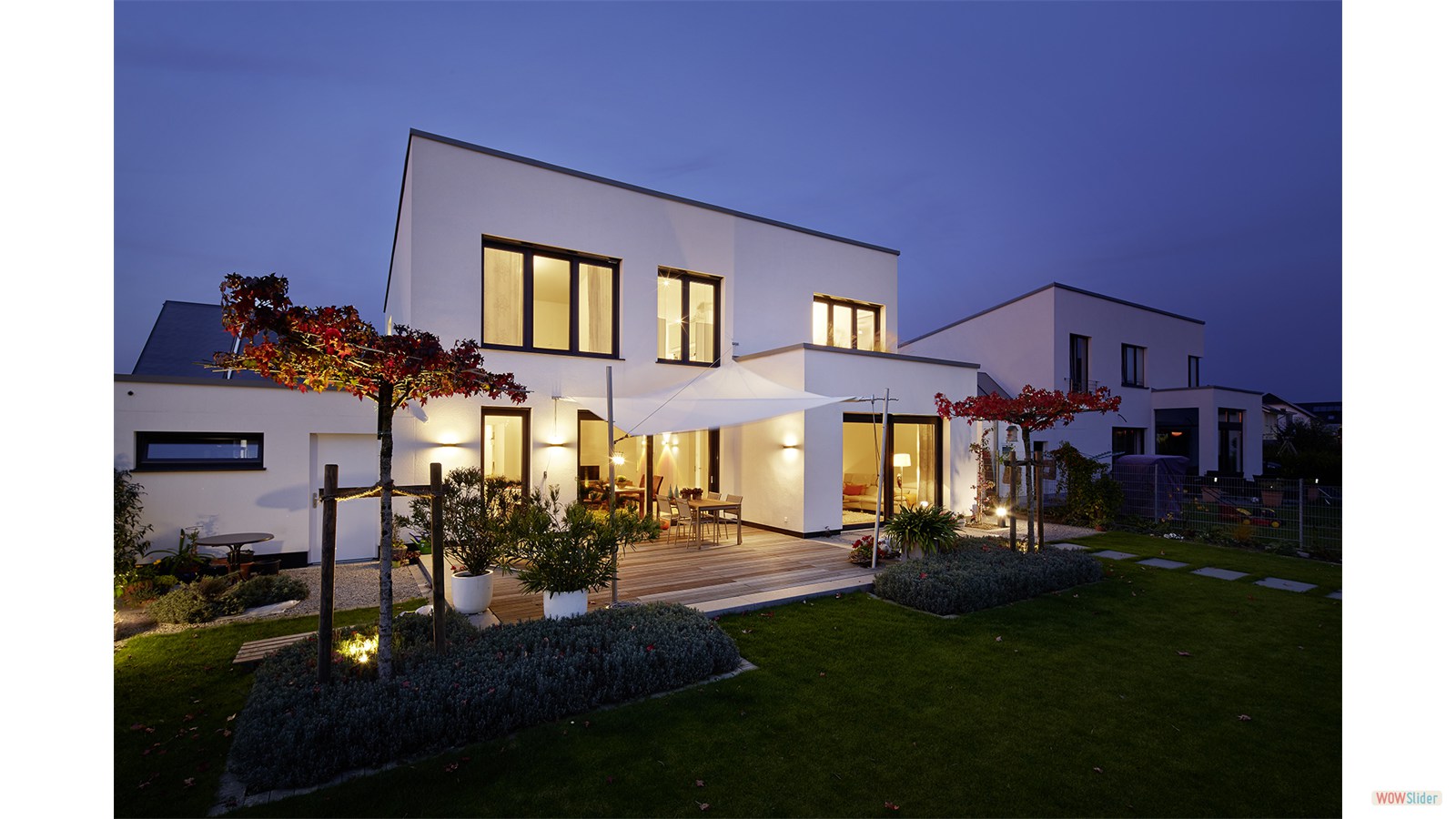 Außenansicht Gartenseite 4 Merowinger Weg