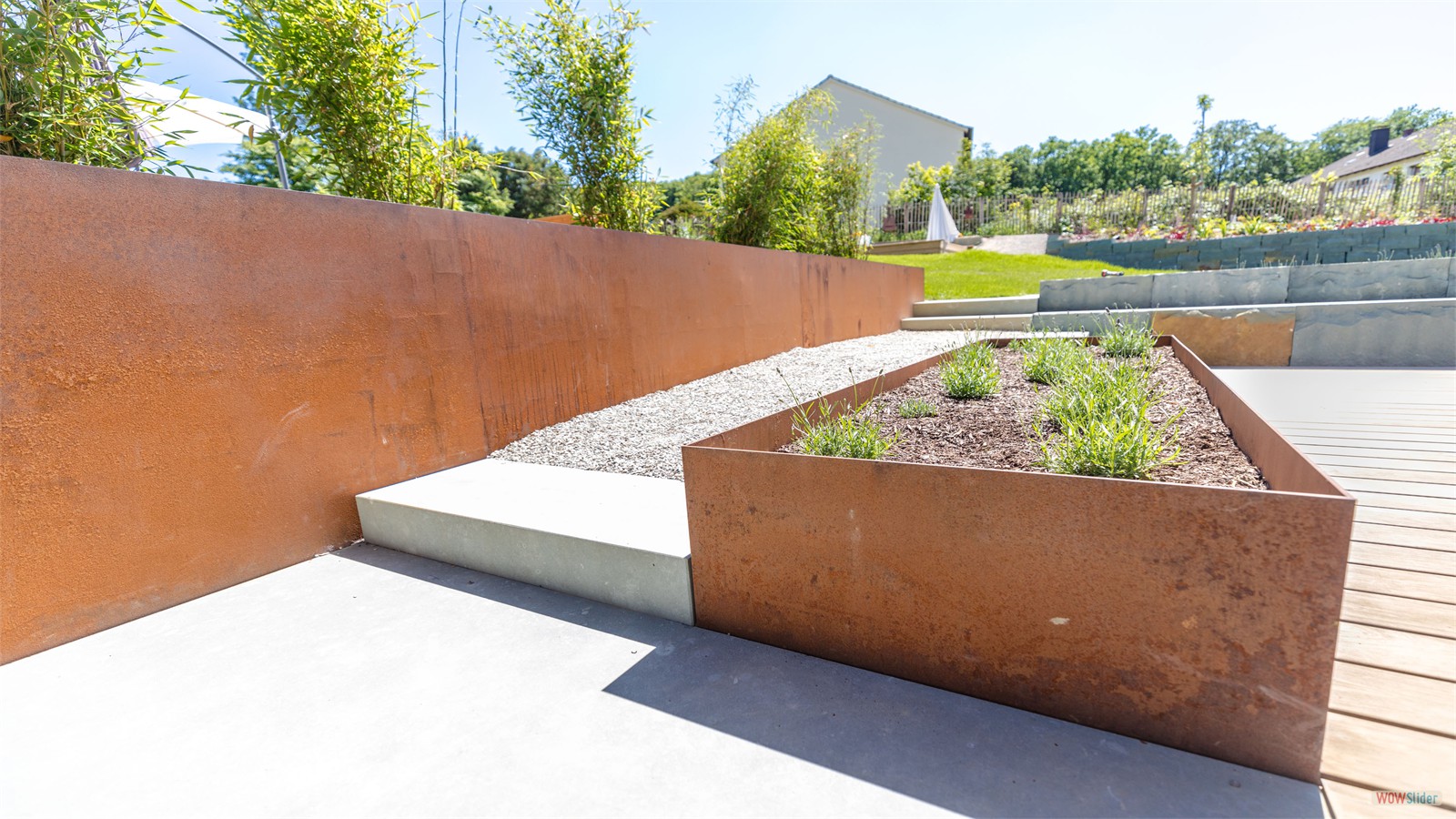 Gartenhof Gartenplanung 2 Raumkontrast
